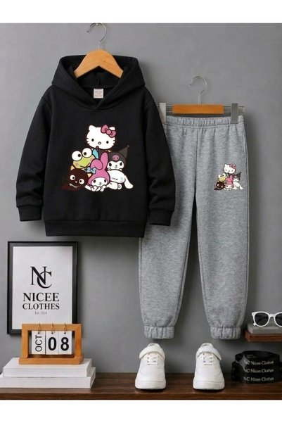 Leto Lykia SET TRENING PENTRU COPII (IMPRIMEU DE IARNĂ HELLO KITTY)