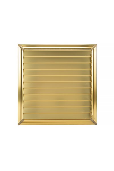Alüminyum menfez 25x30 Gold Alüminyum Yüzeysel Yapıştırma Menfez