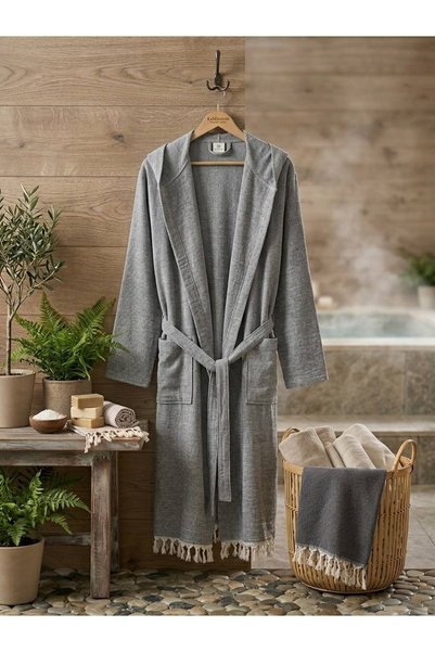 Aksoy Authentic Muslin Bathrobe