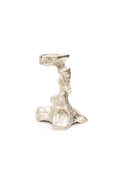 Midas Furniture حامل شموع فيلارو فضي