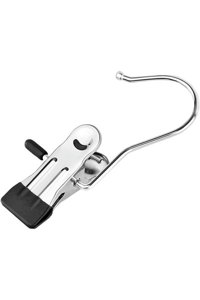 GENERAL Hanging Clips 50pcs Anti-Rust Clip Space-Saving Hanger Clothespin Hat...