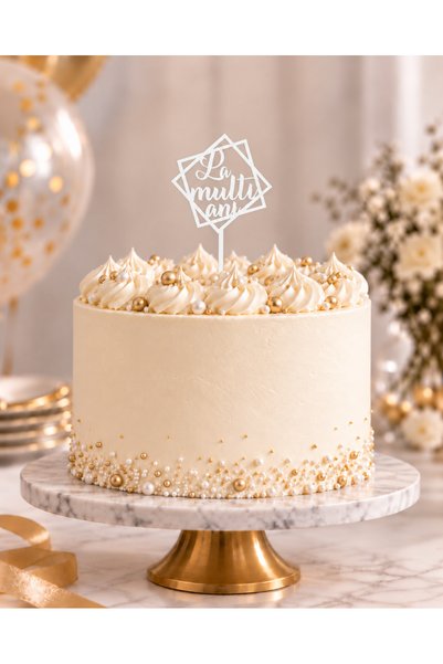 Bello Carino High quality decoration products "Happy Birthday" Cake Topper, G...