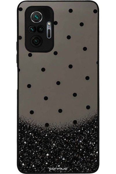 Sonique Θήκη Σειράς Diva για Xiaomi Redmi Note 10 Pro με Πουά και Γκλίτερ