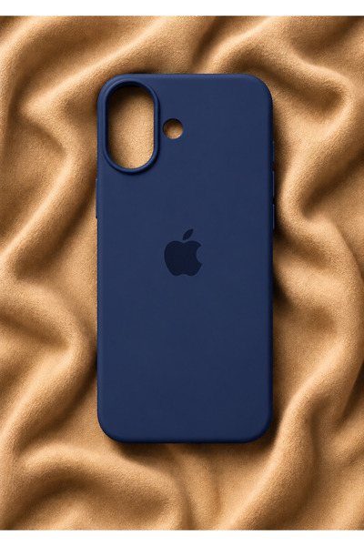 CaseKİdükkan iPhone 16 İle Uyumlu LOGOLU Lansman İçi Kadife Premium Telefon K...