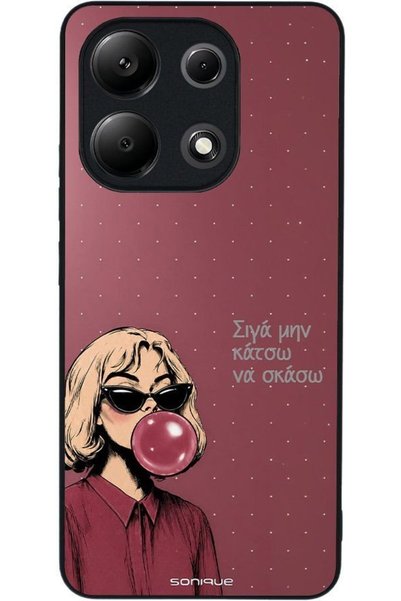 Sonique Θήκη Σειράς Diva για Xiaomi Redmi Note 13 4G Δεν θα με νοιάζω.