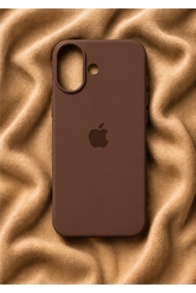 CaseKİdükkan iPhone 16 İle Uyumlu LOGOLU Lansman İçi Kadife Premium Telefon K...