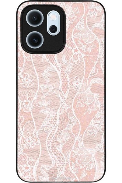 Sonique Θήκη Σειράς Diva για Oppo Reno14 F 5G / Oppo Reno14 Fs 5G Ροζ Δαντέλα
