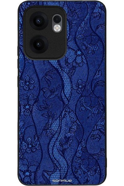 Sonique Θήκη Σειράς Diva για Oppo Reno13 F 5G / Oppo Reno13 Fs 5G Μπλε Δαντέλα