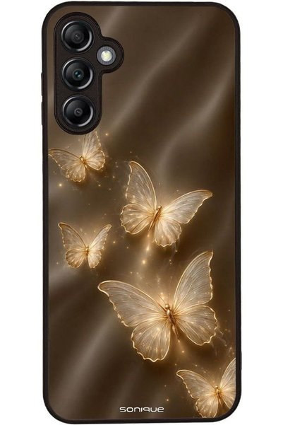 Sonique Θήκη Σειράς Diva για Samsung Galaxy A14 4G / Galaxy A14 5G Χρυσές Πετ...