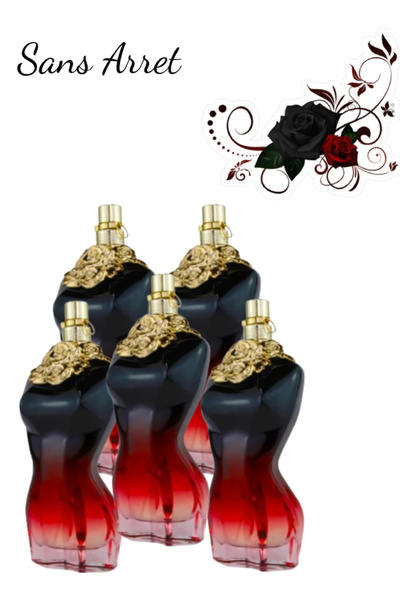 SANS ARRET 5 قطع Sans Arrêt Sentiment عطر أسود 100مل