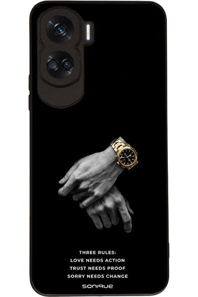 Sonique Ανδρική Έκδοση Θήκης για Honor 90 Lite 5G Τρεις Κανόνες