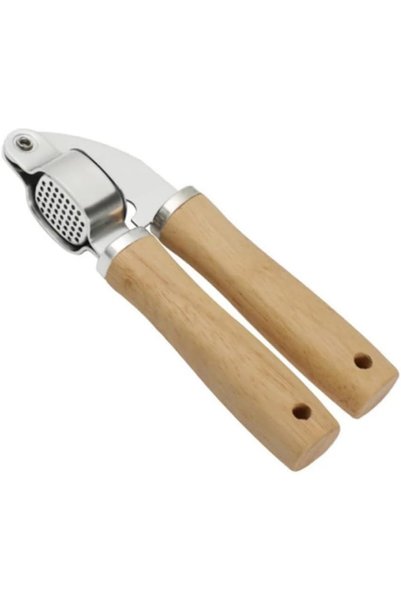 TERRIFI Large Garlic Press Set(2-Piece), Big Bowl for Cloves, Rust-Proof Minc...