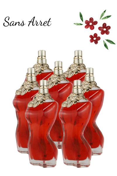 SANS ARRET 7 قطع Sans Arrêt Sentiment عطر أحمر 100مل