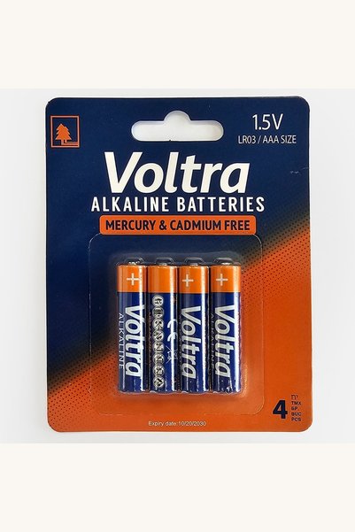 Comerivo Set 4 baterii AAA alcaline 1.5V pentru jucarii si telecomenzi
