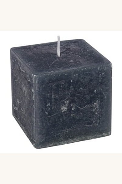 Comerivo Lumanare Parfumata Patrata Gri Mosc 7.5x7.5x7.5cm