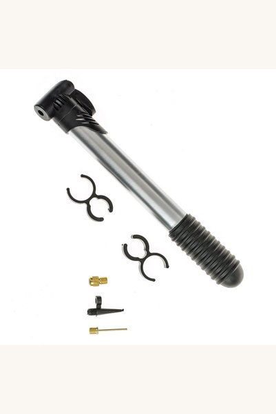 Comerivo Set pompa de umflat cu accesorii pentru mingi, biciclete si gonflabi...