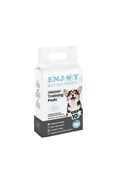 Enjoy Covorase absorbante pentru caini Charcoal Pads 90X60 cm