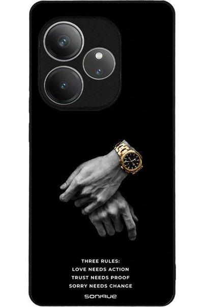 Sonique Σειρά Ανδρικής Έκδοσης Θήκη για Realme GT 6 5G / Realme GT 6T 5G Thre...