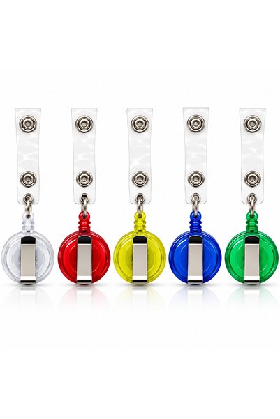 Go İthalat 80 Pieces Yoyo Card Holder Colorful Name Card Holder () Glbl-Stl57839