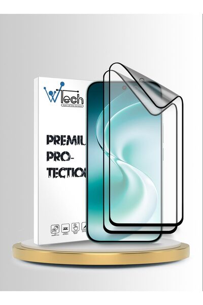 Wtech [2 Pack] Screen Protector For vivo V80 Lite 5G 2026 Premium Nano Cerami...