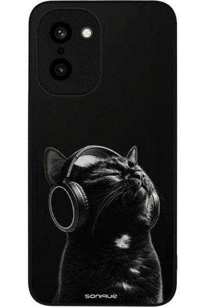 Sonique Ανδρική Έκδοση Θήκης για OnePlus 15R 5G Audio Kitten - Μαύρο