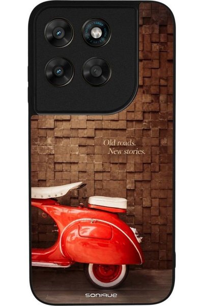 Sonique Ανδρική Θήκη για Motorola Moto G67 5G / Moto G77 5G Παλιά Δρόμοι