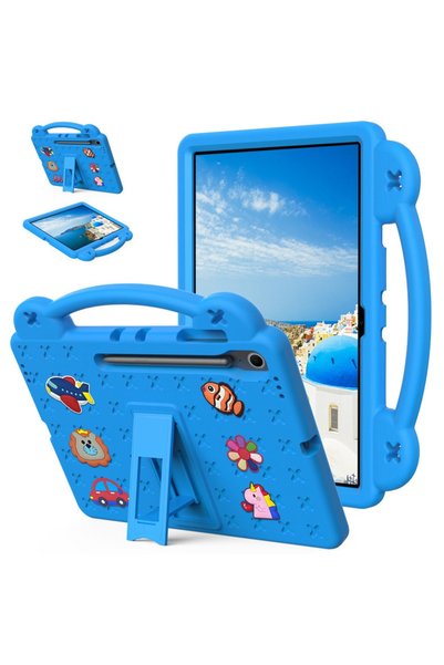 XGSM Husă pentru copii Samsung Galaxy Tab S10 FE+, din spumă EVA, cu suport ș...