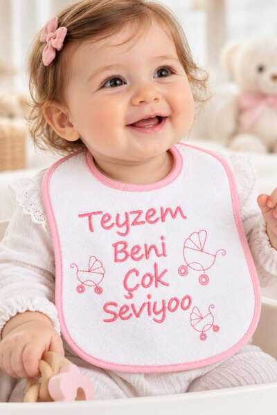 meriç bebe - bütün çocuklar melektir. mrc مريلة أطفال مانعة للتسرب مكتوب عليه...
