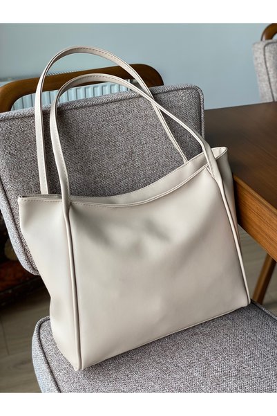 Bagzone Large Size Soft Leather Women's Bag En42 Uzn28