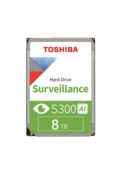 Toshiba 3.5" 8TB S300 AI MG10ADA800E-V 7200 RPM 512MB SATA-3 Güvenlik Diski