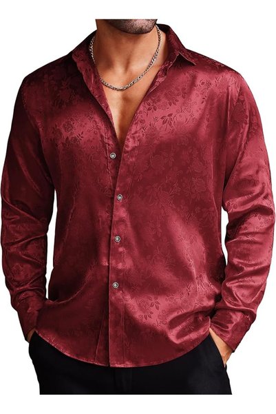 COOFANDY Men's Cotton Linen Henley Shirt Short Sleeve Hippie Casual Beach T-S...