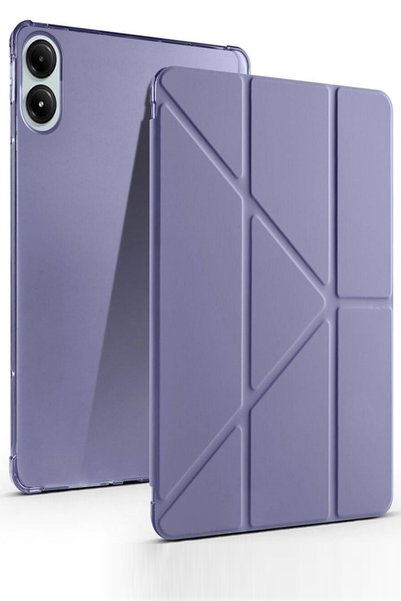 TEKNETSTORE Xiaomi Redmi Pad 2 Pro 12.1 inç Kılıf Katlanır Kalem Bölmeli Sili...