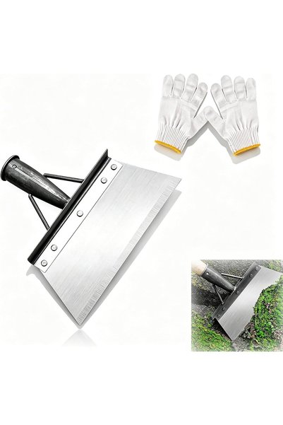 Duomama Stainless Steel Garden Shovel Set with Gloves, Multifunctional Tools ...