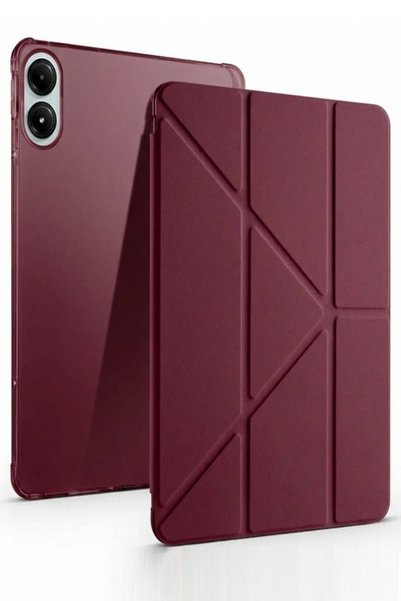TEKNETSTORE Xiaomi Redmi Pad 2 Pro 12.1 inç Kılıf Katlanır Kalem Bölmeli Sili...