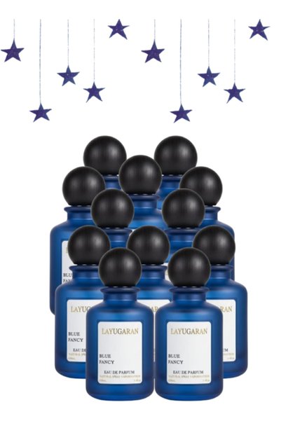 LAYUGARAN 12 قطعة عطر أزرق فاخر 100ML