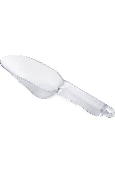 Cuisine Art Clear Polycarbonate Scoop 23.5cm | Food-Grade Plastic Ice Scoop f...