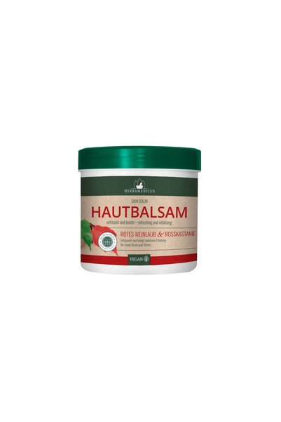 Herbamedicus Rotes Rosskastanie 250 ml – Cremă cu Castan Sălbatic pentru Masa...