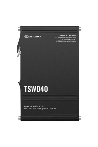 Teltonika 8port 240w Poe+ 10/100MB Yönetilemez Switch TSW040