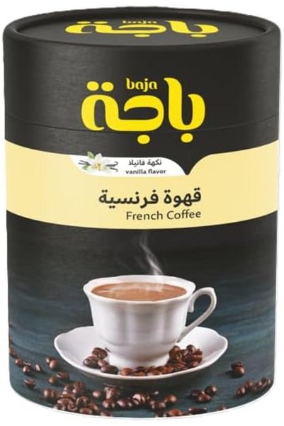 Bajaar قهوة باجا الفرنسية بنكهة الفانيليا 150 جرام