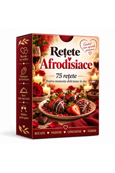 Legendary Gifts Rețete Afrodisiace – 75 de carduri cu rețete ilustrate pentru...