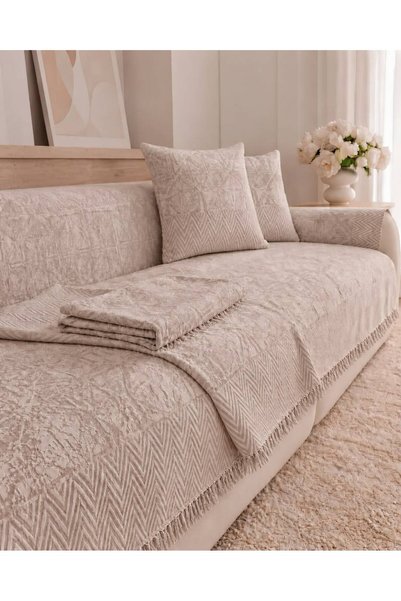 Bellevia غطاء أريكة منقوش بالزمرد مقاس 180x220 سم غطاء أريكة قابل للتحويل إلى...