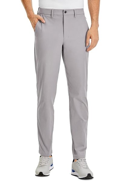 CRZ YOGA Men's All Day Comfy Golf Pants - 28"/30"/32"/34"/36" Quick Dry Light...
