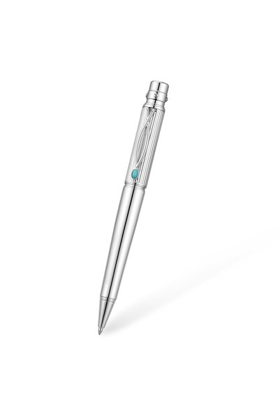VANTIR Silver Fantos Pen – Elegant Silver Writing Pen with Modern Design for ...