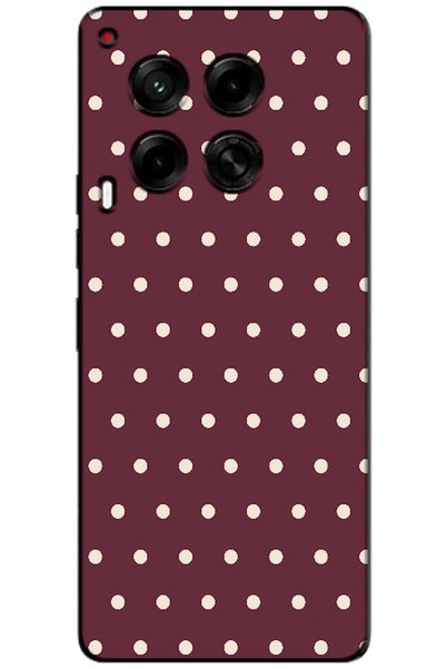 Zebana Tecno Camon 30 Polka Burgundy (Burgundy)