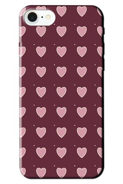Zebana iPhone 7 Sweet Heart Burgundy (Burgundy)