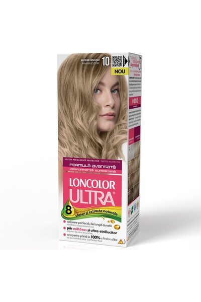 Loncolor Vopsea de păr Ultra 10 Blond Cenusiu