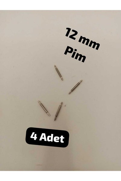 Brality 12 mm Uyumlu , SAAT PİMİ , Yaylı Susta , 4 Adet