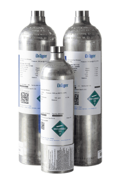 Dräger Butelie unica folosinta 58L 1000ppm H2