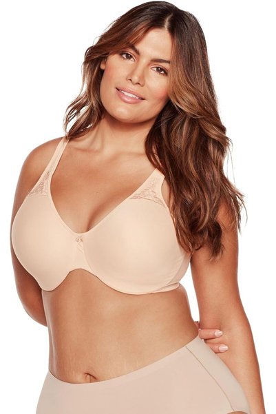 ABBALIFE حمالة صدر نسائية من Bali Women's Passion for Comfort بدون حشوة وبدون...