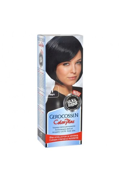 GEROCOSSEN Vopsea de păr Color plus 1 Negru